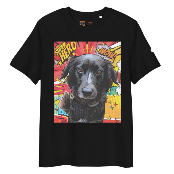 Comic Pet Unisex organic cotton t-shirt - Image 7