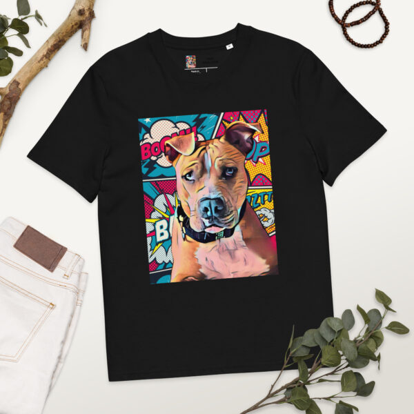 Comic Pet Unisex organic cotton t-shirt - Image 4