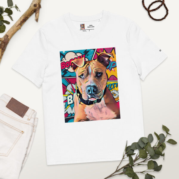 Comic Pet Unisex organic cotton t-shirt - Image 6