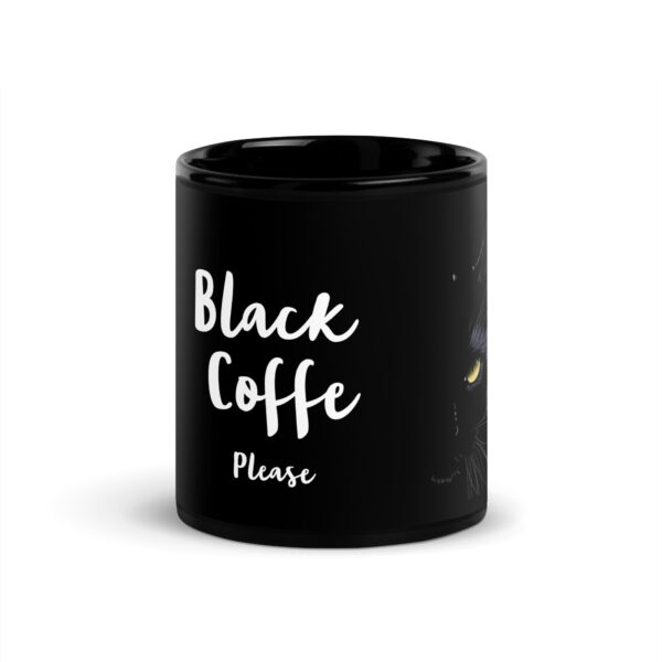 Black Glossy Custom Pet Mug – Personalized Pet Lover Coffee Cup - Image 5