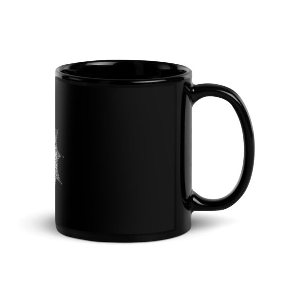 Black Glossy Pet Mug - Image 5