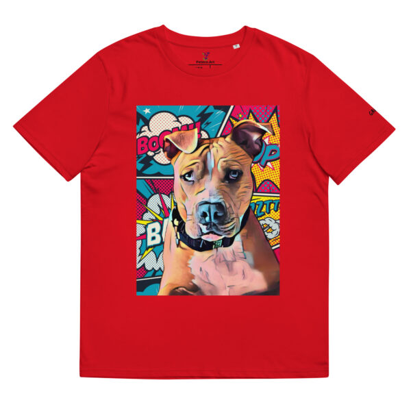 Comic Pet Unisex organic cotton t-shirt