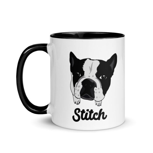Custom Pet Mug with Color Inside - Personalized Pet Lover Coffee Cup - Image 6