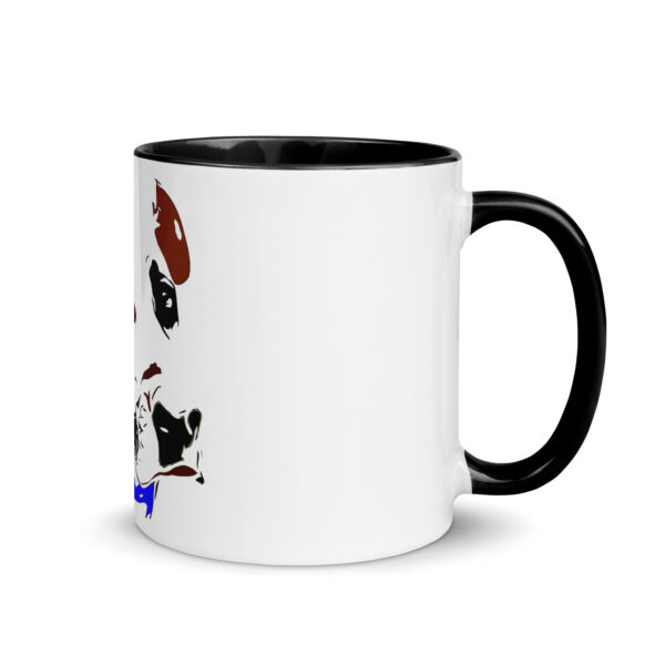 Minimal Style Pet Mug with Color Inside - Image 2