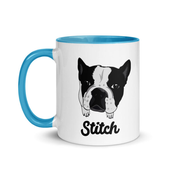 Custom Pet Mug with Color Inside - Personalized Pet Lover Coffee Cup - Image 4