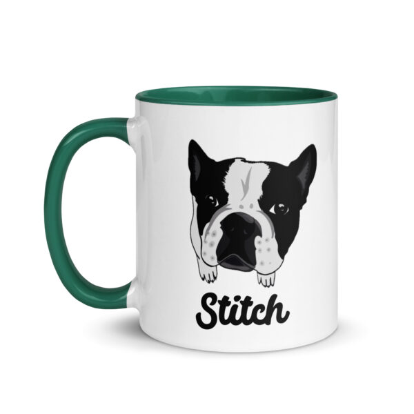 Custom Pet Mug with Color Inside - Personalized Pet Lover Coffee Cup - Image 9