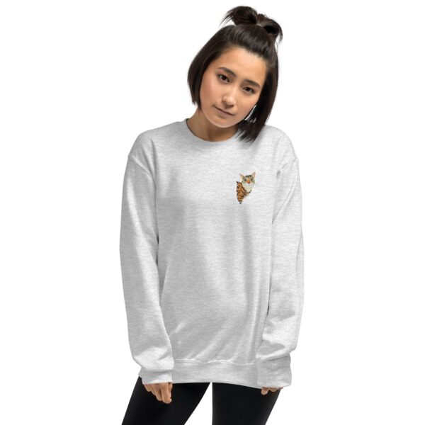 Unisex Sweatshirt Per Art Embroidery - Image 12