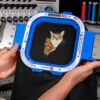 Custom Pet Art Women T-Shirt Embroidered - Image 6