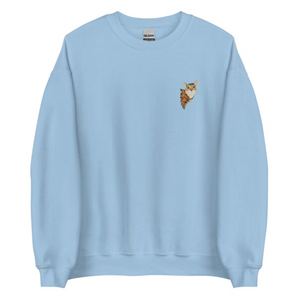 Unisex Sweatshirt Per Art Embroidery - Image 3