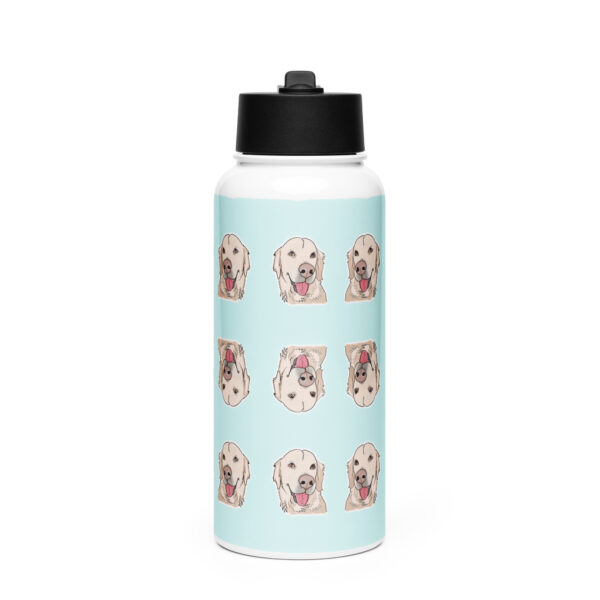 Pet Art Stainless steel water bottle with a straw lid - Image 2