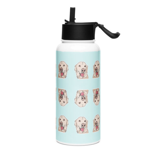 Pet Art Stainless steel water bottle with a straw lid - Image 3