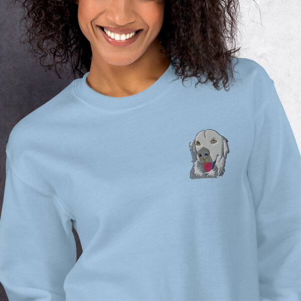 Unisex Sweatshirt Per Art Embroidery - Image 17