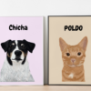 Custom Pet Portrait Framed Poster – Personalized Wall Art - Image 5
