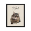 Custom Pet Portrait Framed Poster – Personalized Wall Art - Image 7