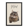 Custom Pet Portrait Framed Poster – Personalized Wall Art - Image 8