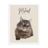 Custom Pet Portrait Framed Poster – Personalized Wall Art - Image 14