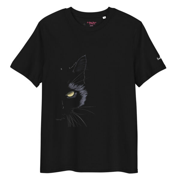Custom Pet Portrait Cotton Basic T-Shirt- Print or Embroidery - Image 2