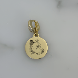 Personalized Pet Portrait Charms
