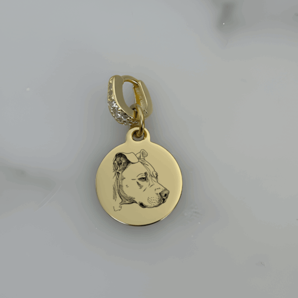 Personalized Pet Portrait Charms