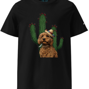 Custom Pet Portrait T-Shirt – Hand-Drawn Pet Illustration